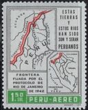 [Airmail - The 20th Anniversary of Ecuador-Peru Border Agreement, type MW1]