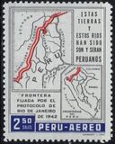 [Airmail - The 20th Anniversary of Ecuador-Peru Border Agreement, type MW2]