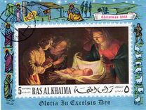 [Airmail - Christmas - Paintings, type XIB]