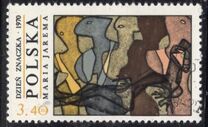 [The Day of the Stamp: Contemporary Polish Painting, tipas BIR]