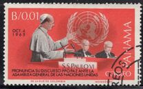 [Visit of Pope Paul VI - at the United Nations in New York, 1965, Tipi RV]