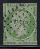 [Emperor Napoléon III - Inscription: "EMPIRE FRANC", type C1]