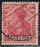 [German Empire Postage Stamps Overprinted "SAARGEBIET", ประเภท F5]