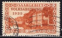 [Plebicite - Previous Issues Overprinted "VOLKSABSTIMMUNG 1935", type AV3]