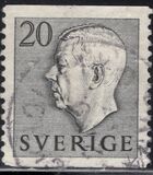 [King Gustaf VI Adolf of Sweden - Without Imprint, Tüüp DB17]