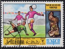 [Airmail - Football World Cup - Mexico, type LA]