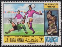 [Airmail - Football World Cup - Mexico, type LA]