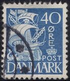 [Caravel - 1 Line of Fields Left of "D" in "DENMARK", Вид AT19]
