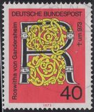 [The 1000th Anniversary of the Death of Roswitha von Gandersheim, Poet, Typ UP]