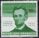 [The 100th Anniversary of the Death of Abraham Lincoln, 1809-1965, Typ AD]