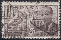 [Airmail - Juan di la Cierva - Different Perforation - Stoneprint from F.N.M.T, 类型 LH10]