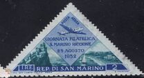 [Stamps Exhibition San Marino - Riccione, Tipi GD]