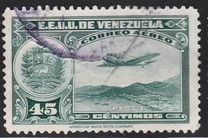 [Airmail - La Guaira, National Pantheon and Oil Wells, type HX11]