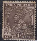 [King George V, 1865-1936 - Inscription "INDIA POSTAGE", type XBY]