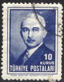 [Inscription "TURKIYE POSTALARI" between two Crescents and Stars, type AHP1]