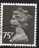 [Queen Elizabeth II. 2-Band Phosphor, type IB72]