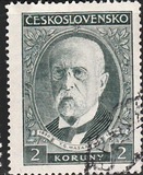 [The 80th Anniversary of the Birth of President Thomas G. Masaryk, type YBO]