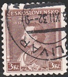 [Personnalité 1932 - 100e anniversaire de la naissance de Miroslav Tyrš, fondateur du mouvement Sokol (1832-1932), type YBX1]