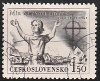 [The 10th Anniversary of Destruction of Lidice, type GF]