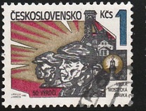 [The 50th Anniversary of Great Strike at Most - Coalminers' and General Strike, տեսակ CBV]