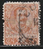 [Definitives - Eagle with Coat of Arms - Victor Emmanuel III, 1869-1947, type AK1]