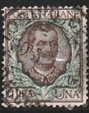 [Definitives - Eagle with Coat of Arms - Victor Emmanuel III, 1869-1947, type AL]