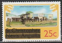 [Stamps of St. Kitts-Nevis Overprinted "St Kitts", type E]