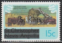 [Stamps of St. Kitts-Nevis Overprinted "St Kitts", type D]