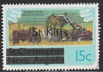 [Stamps of St. Kitts-Nevis Overprinted "St Kitts", type D]