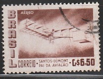 [Airmail - The 50th Anniversary of the Dumont's First Heavier-than-air Flight, type AGO]