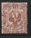 [Definitives - Eagle with Coat of Arms - Victor Emmanuel III, 1869-1947, type AI]
