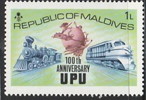 [The 100th Anniversary of Universal Postal Union, տեսակ RZ]
