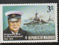 [The 100th Anniversary of the Birth of Sir Winston Churchill, 1874-1965, Tipi TD]