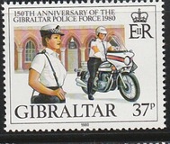 [The 150th Anniversary of the Gibraltar Police Force, type JW]