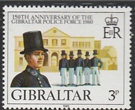 [The 150th Anniversary of the Gibraltar Police Force, type JT]