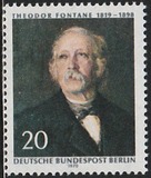 [The 150th Anniversary of the Birth of Theodor Fontane, type JA]