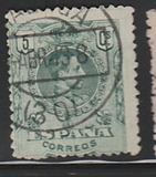 [King Alfonso XIII - Blue Control Numbers on Backside, 유형 BG1]