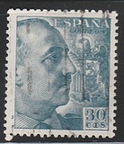 [General Franco - Without Imprint below Value, тип LI17]