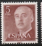 [Definitive Issue - General Franco, Typ AOK13]