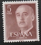 [Definitive Issue - General Franco, Typ AOK12]