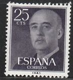 [Definitive Issue - General Franco, Typ AOK3]