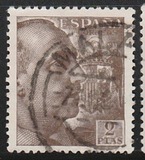 [General Franco - Without Imprint below Value, тип LI25]