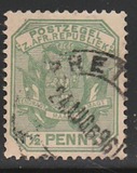 [Coat of Arms - Wagon with Pole, Value in Green, Tip K9]