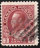 [King George V in Admiral Uniform - New Colors and Values, 类型 AD10]
