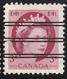 [Queen Elizabeth II - Normal Paper, See 1962 for Fluorescent Stripes, type GT2]