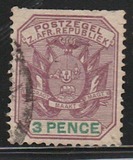 [Coat of Arms - Wagon with Pole, Value in Green, Tip K13]
