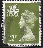 [Queen Elizabeth II - New Values & Color, type D31]