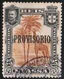 [Giraffe Stamps of 1901 Overprinted "PROVISORIO", type F1]