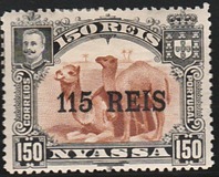 [Dromedary Camels Stamps of 1901 with Thick Surcharge, Tipi F3]