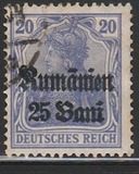 [German Empire Postage Stamps Surcharged & Overprinted "M.V.i.R.", type B2]